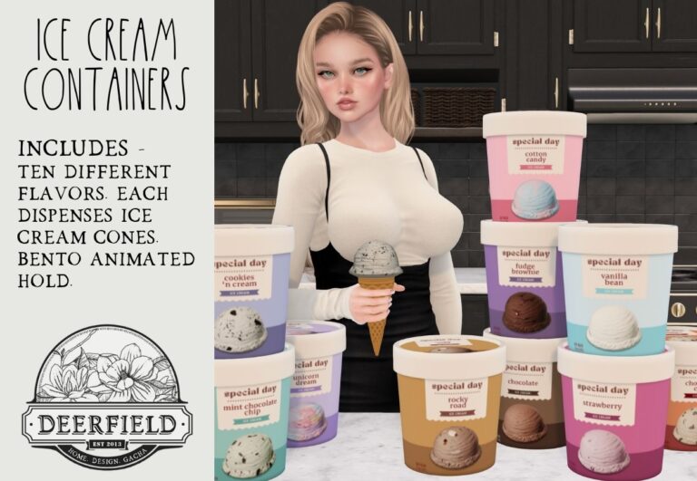 Product Release: Ice Cream Containers
