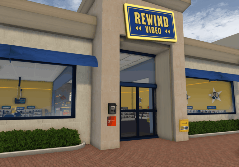 Rewind Video in the City of Portofino, California