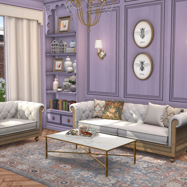 Interior: Bridgerton Viewing Party