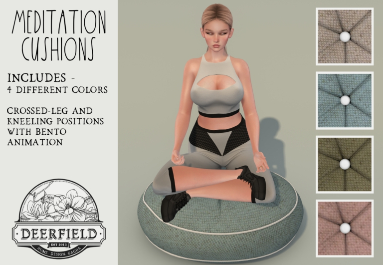 Now on MP: Meditation Cushions